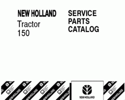 Parts Catalog for Versatile Tractors model 150