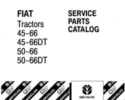 Parts Catalog for Fiat Tractors model 45-66