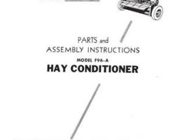 Farmhand FS199359 Operator Manual - F96-A Hay Conditioner (1959)
