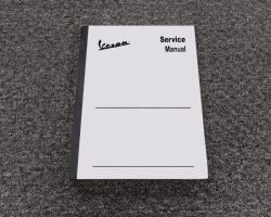 1953 Vespa 125 UTILITARIA Shop Service Repair Manual