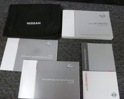 2016 Nissan Murano Owner's Operator Manual User Guide Set