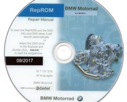 1999 BMW R 900 RR Rally Shop Service Repair Manual