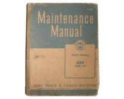 1946 GMC Truck Medium Duty Models Service Manual