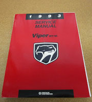 1993 Dodge Viper Service Manual