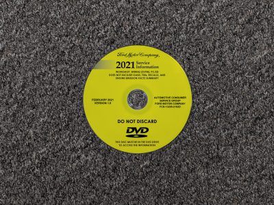 2021 Ford EcoSport Shop Service Repair Manual DVD