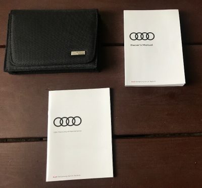 2022 Audi TT Coupe Owner Manual Set