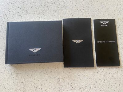 2022 Bentley Bentayga Owner Operator Maintenance Manual Set