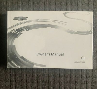 2022 Chevy Spark Owner Manual