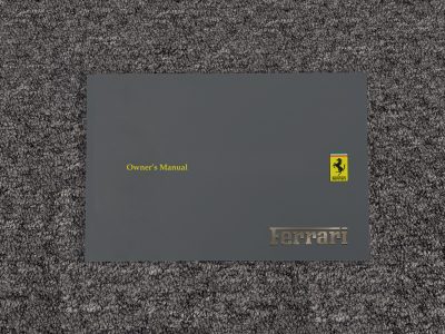 2022 Ferrari 296 GTS Owner Manual