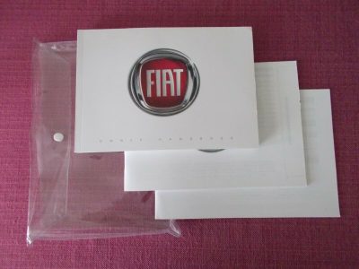 2022 Fiat 124 Spider Owner Manual Set