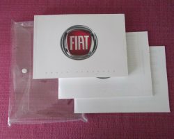 2022 Fiat 500 Owner Manual Set