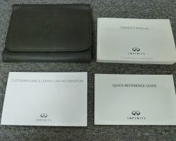 2022 Infiniti QX30 Owner Manual Set