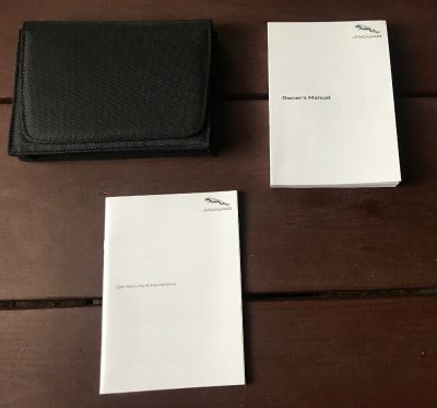 2022 Jaguar XF Owner Manual Set