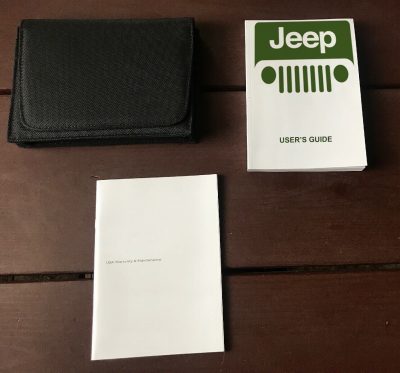 2022 Jeep Cherokee Owner Operator Maintenance Manual Set