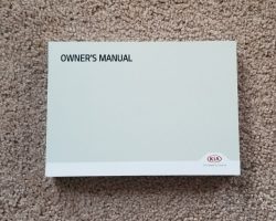 2022 Kia Sportage Owner Manual