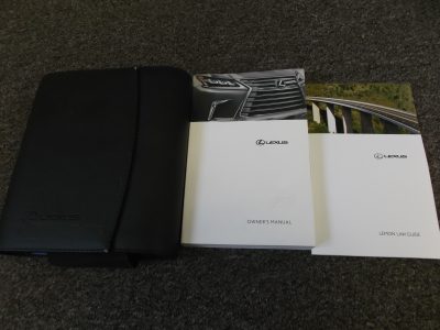 2022 Lexus GSF Owner Manual Set