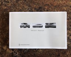 2022 Lincoln Continental Owner Manual