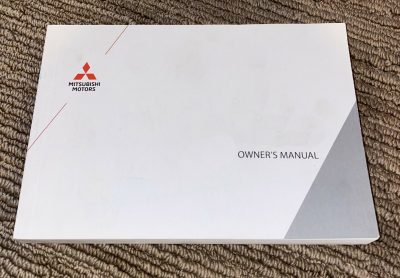 2022 Mitsubishi Eclipse Cross Owner Manual