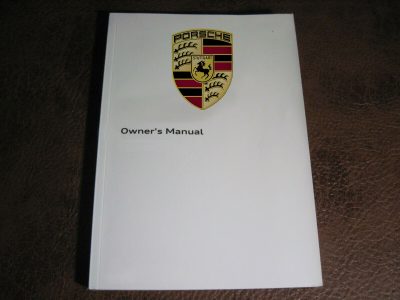 2022 Porsche 718 Owner Manual