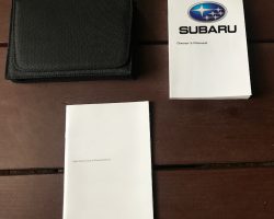 2022 Subaru BRZ Owner Manual Set