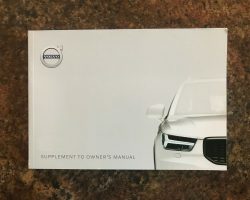 2022 Volvo C40 Owner Manual