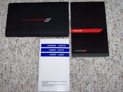 2023 Dodge Charger Owner Manual Set