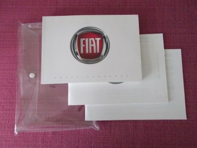 2023 Fiat 500 Owner Manual Set