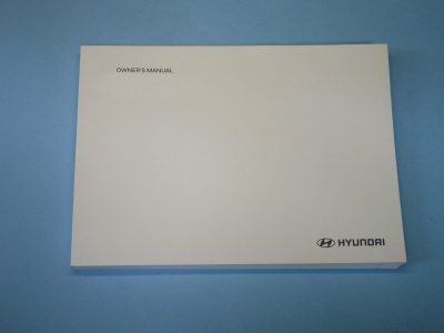 2023 Hyundai Elantra Owner Operator Maintenance Manual