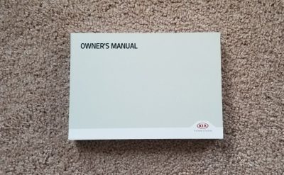 2023 Kia Rondo Owner Operator Maintenance Manual