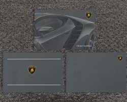 2023 Lamborghini Sian Owner Manual Set
