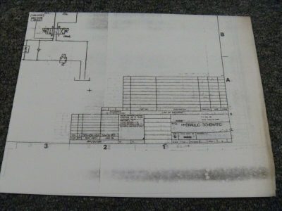 Mitsubishi EDR18N Forklift Hydraulic Schematic Diagram Manual