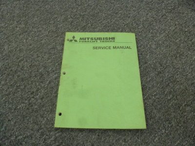 Mitsubishi EDR18N Forklift Shop Service Repair Manual