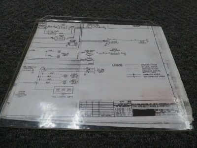Mitsubishi EDR18N2 Forklift Electric Wiring Diagram Manual