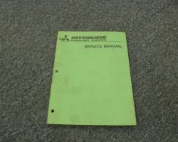 Mitsubishi EDR18N2 Forklift Shop Service Repair Manual