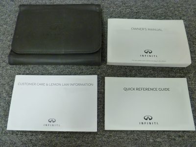 2024 Infiniti Q50 Owner Operator User Manual Set