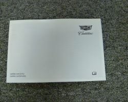 2025 Cadillac XT4 Owner Operator Maintenance Manual Set