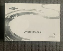 2025 Chevrolet Silverado Owner Operator Maintenance Manual