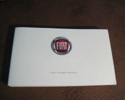 2025 Fiat 124 Spider Owner Operator Maintenance Manual Set