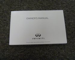 2025 Infiniti QX55 Owner Operator Maintenance Manual Set