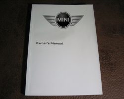 2025 Mini Convertible Owner Operator Maintenance Manual Set