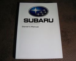 2025 Subaru Crosstrek Owner Operator Maintenance Manual Set